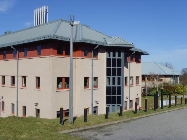 The Ferguson Building at SRUC's Craibstone campus near Aberdeen